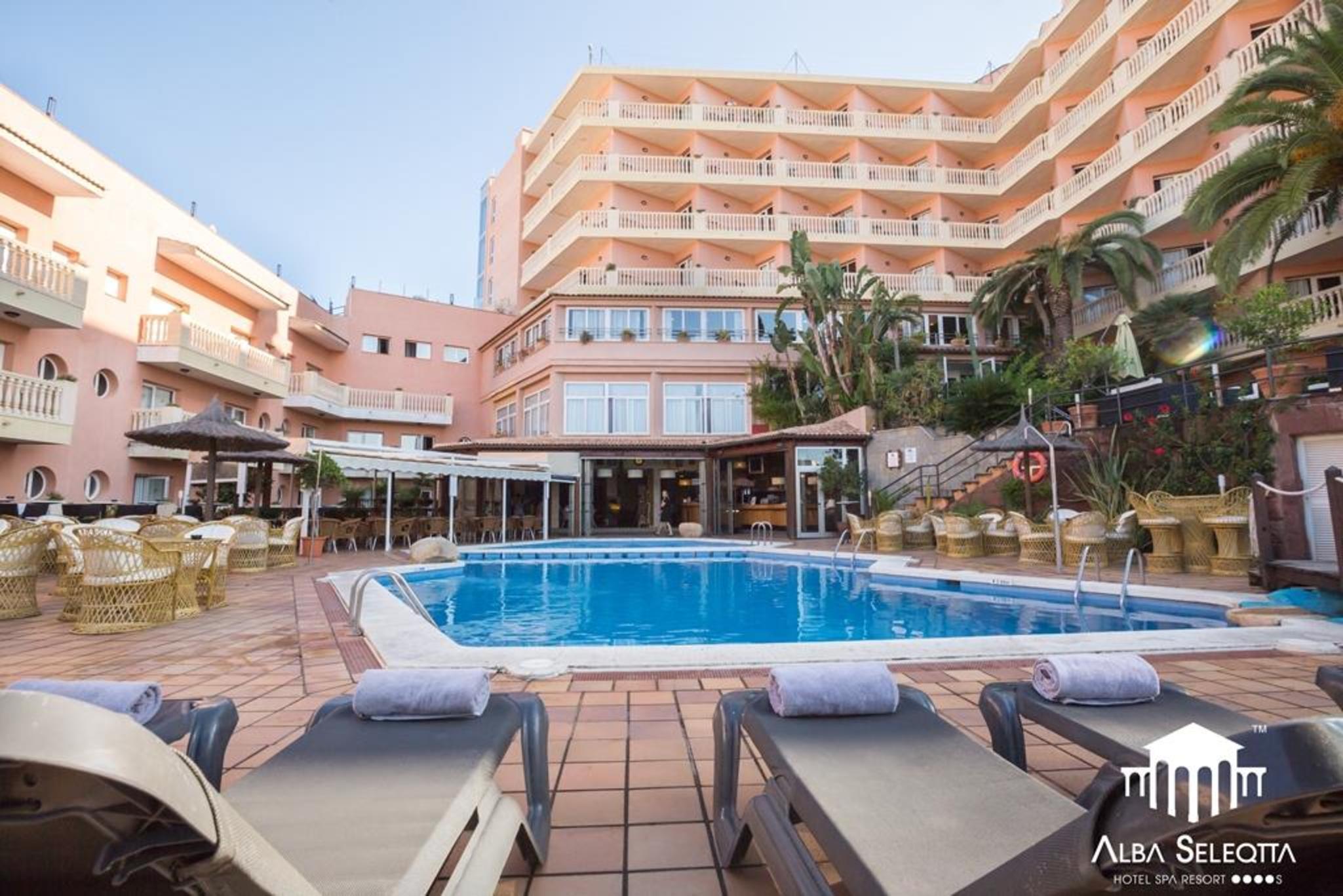 Hotel Alba Seleqtta Lloret de Mar Kültér fotó